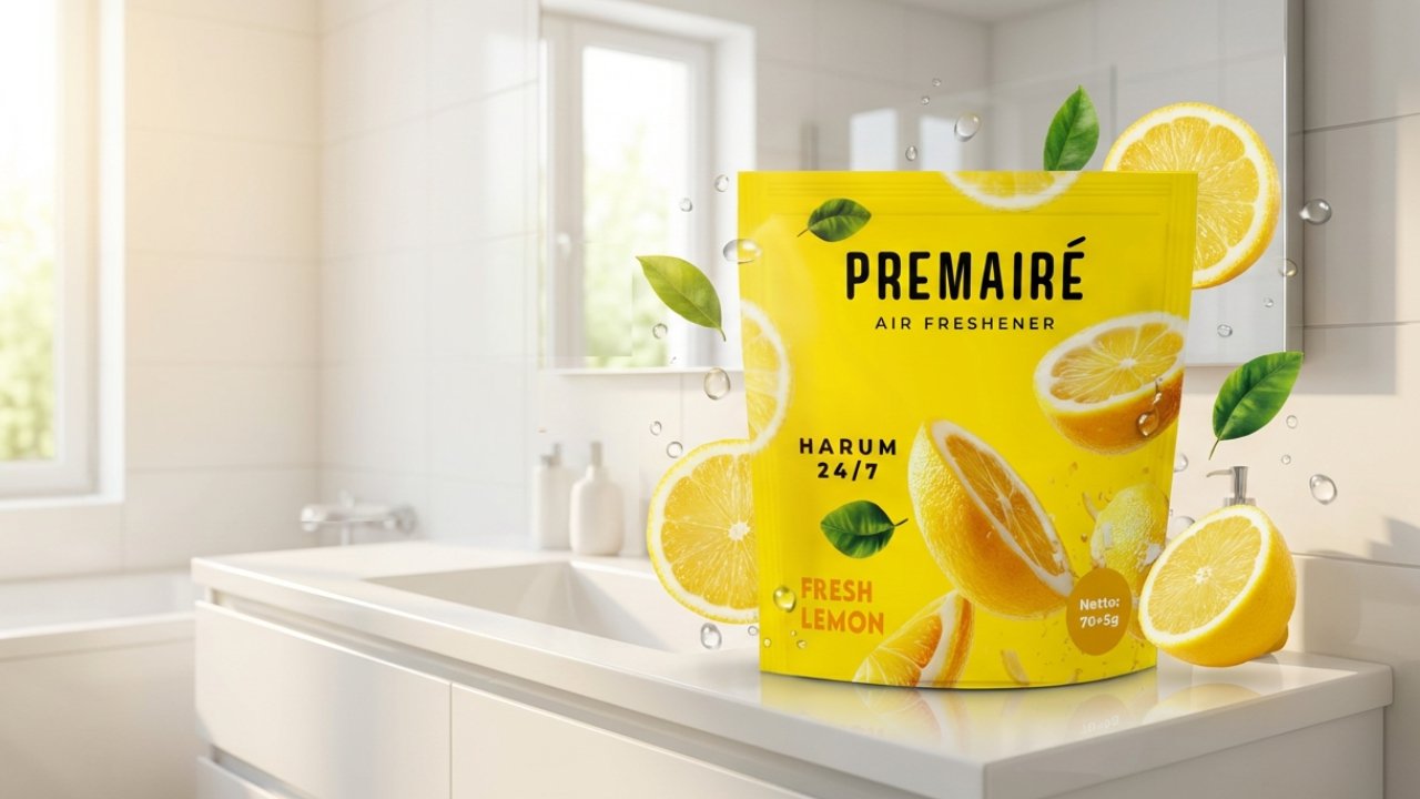 Pewangi Ruangan Aroma Lemon: Segar, Tajam, dan Membuat Ruangan Terasa Baru Dibersihkan